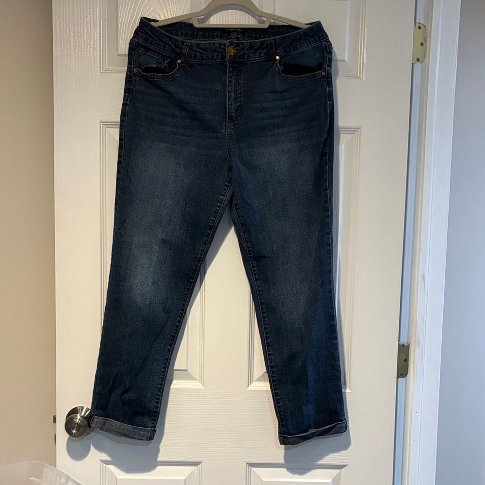 d. jeans Women's Dark Blue Boyfriend Jeans